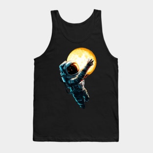 Astronaut Moon Play Tank Top